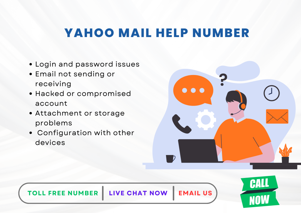 Yahoo mail help number