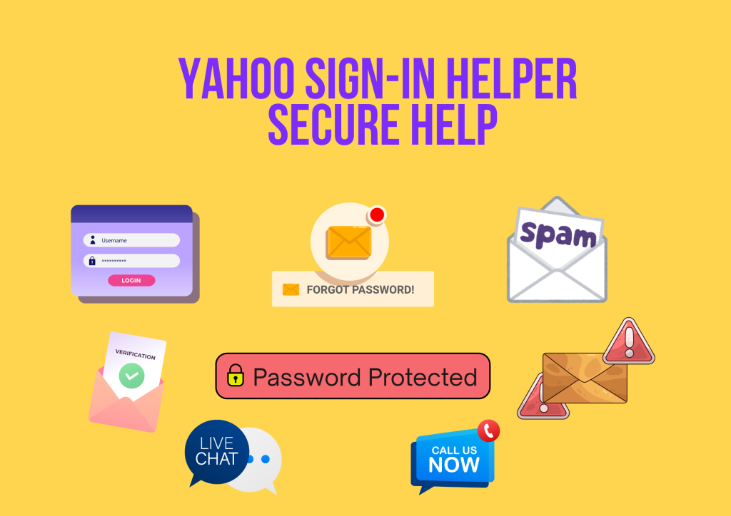Yahoo Sign In Helper