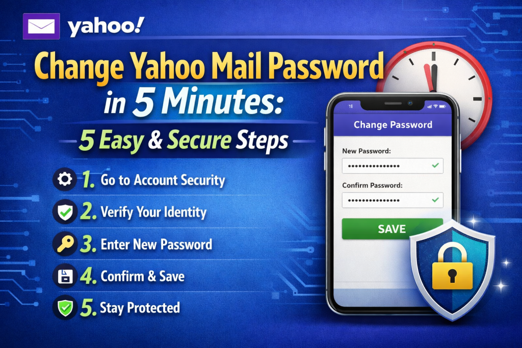 Change Yahoo Mail Password